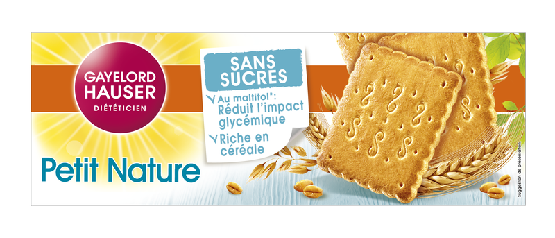 Petit Nature - Biscuit sans sucre et riche en céréales