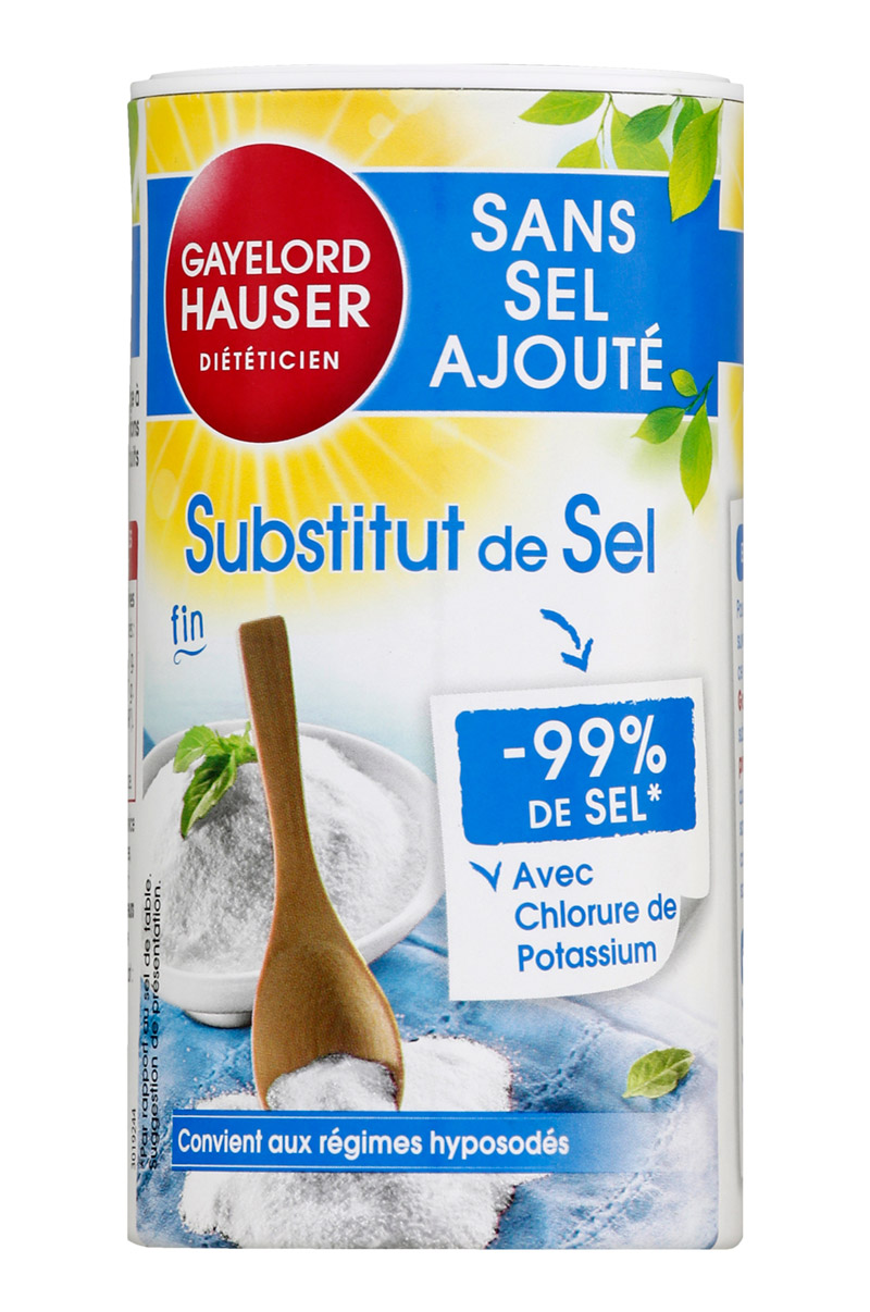 Substitut de Sel - Faux sel convient aux régimes hypodosés