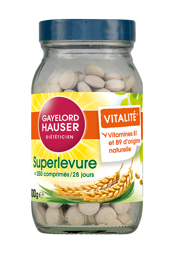 Superlevure - 100% levude de bière riche en fibre, vitamines, protéines