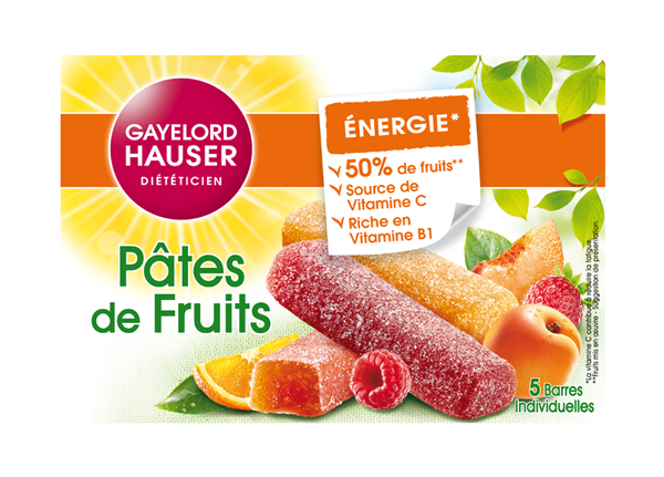 Pâtes de Fruits - Encas diététique source de vitamine C