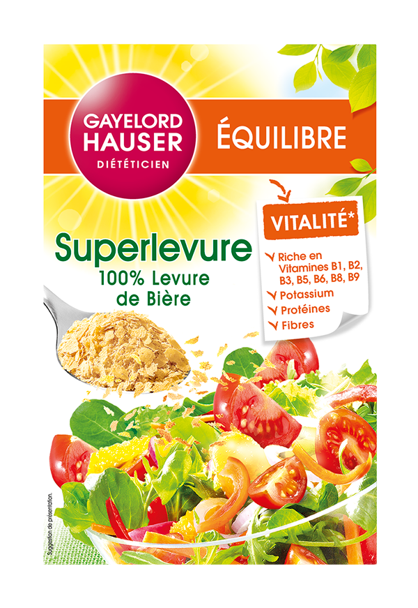 Superlevure - 100% levude de bière riche en fibre, vitamines, protéines