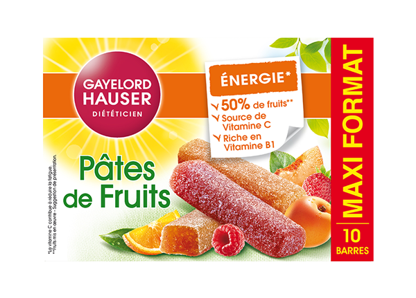 Assortiment de pâtes de fruits faites maison 250g